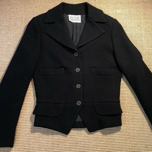 Vintage Bill Blass Women's Black Blazer Jacket